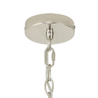 NL84259 Char Large Round Pendant 6 Light Polished Nickel