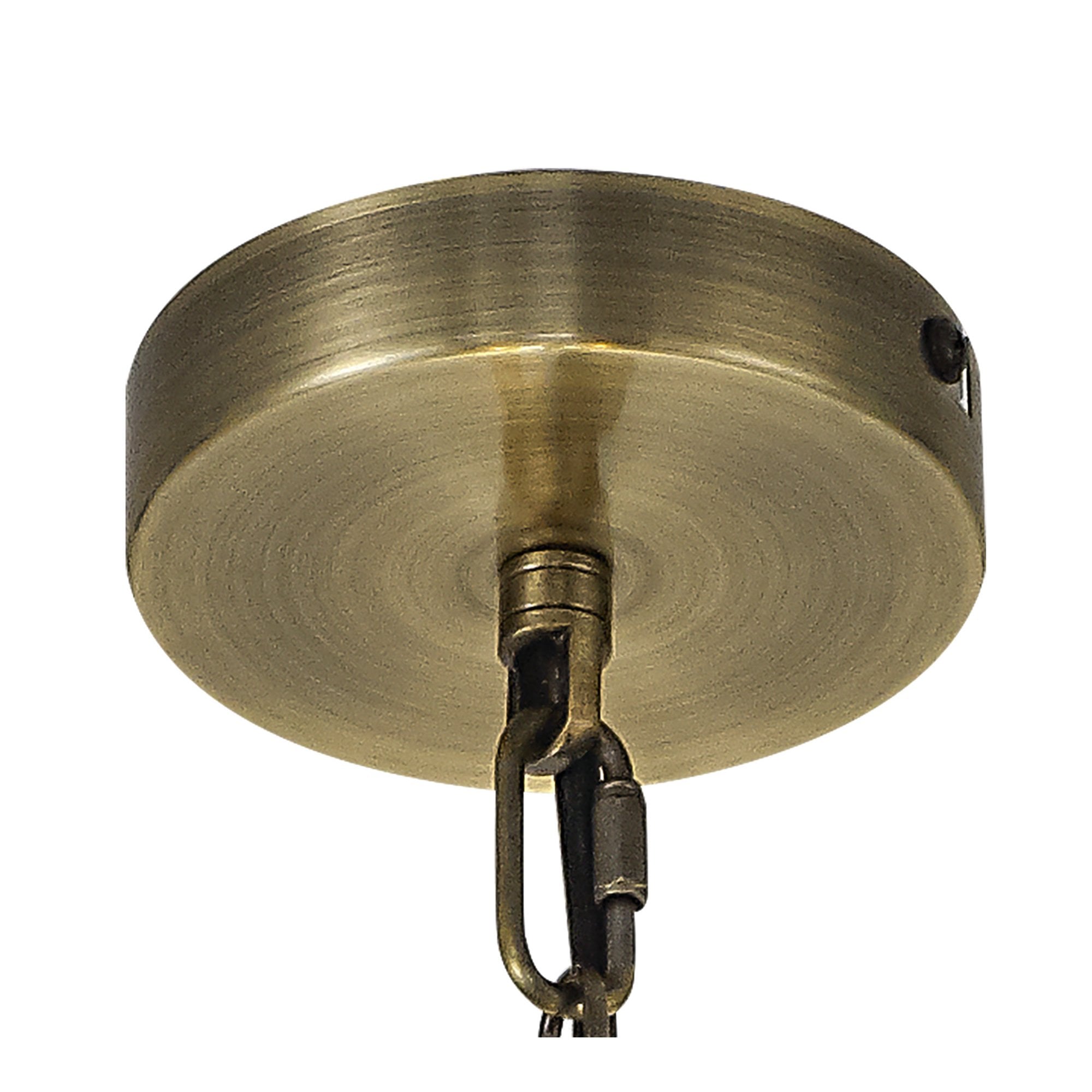 NL84309 Prince Pendant 2 Light Antique Brass
