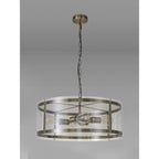 NL84329 Prince Pendant 4 Light Antique Brass