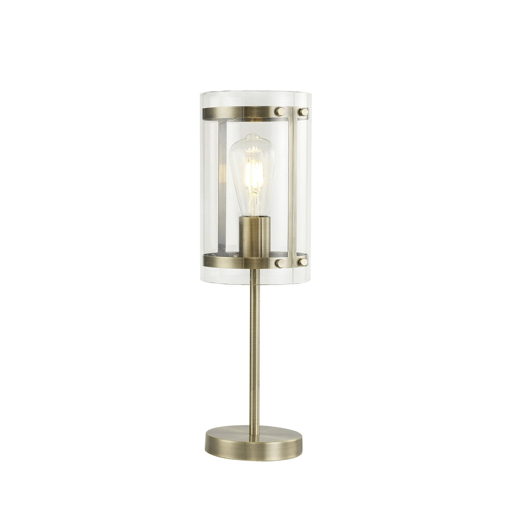 NL84349 Prince Table Lamp Antique Brass