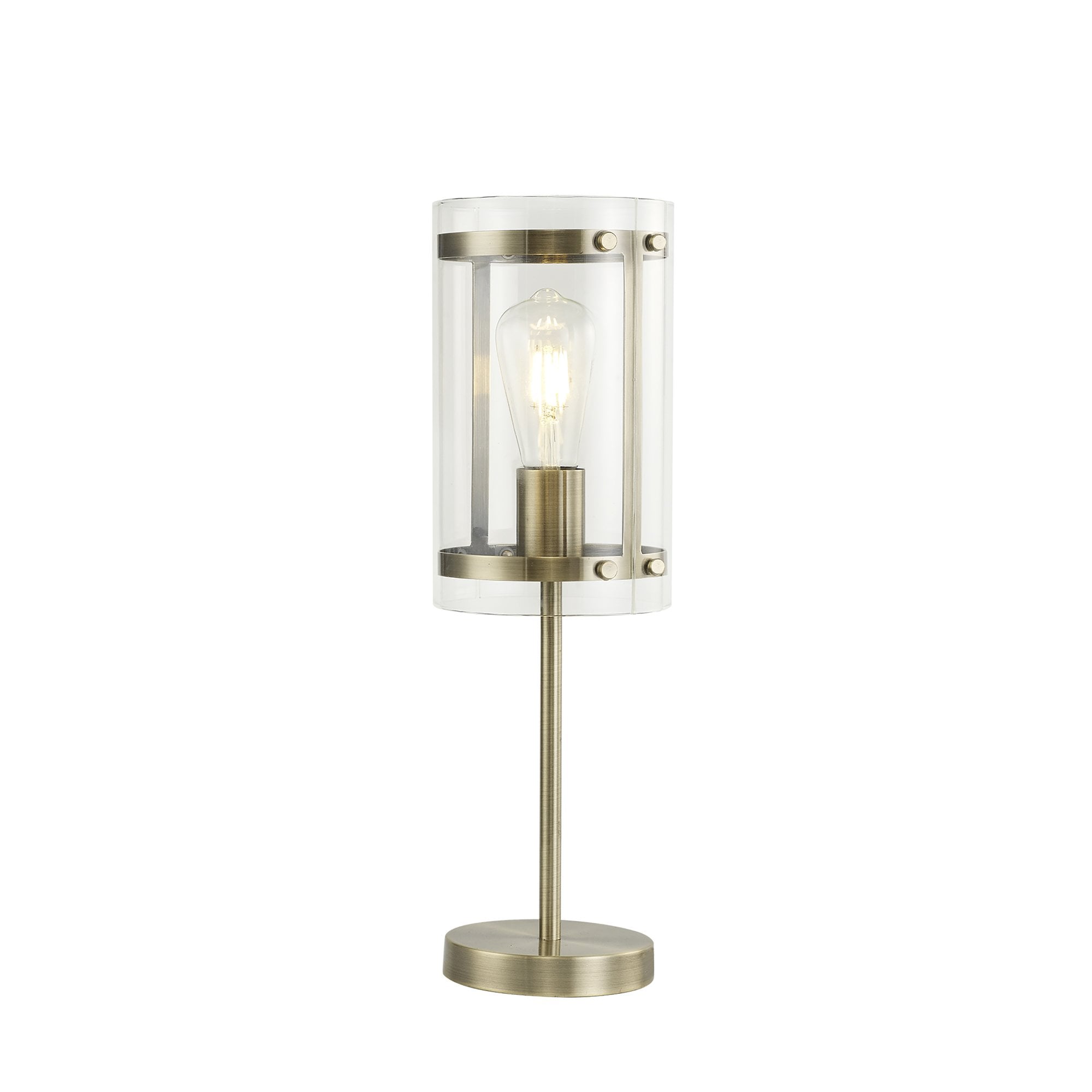 NL84349 Prince Table Lamp Antique Brass