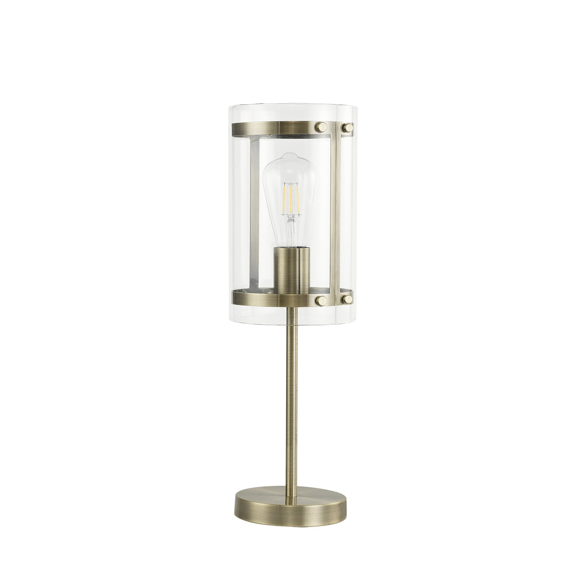 NL84349 Prince Table Lamp Antique Brass