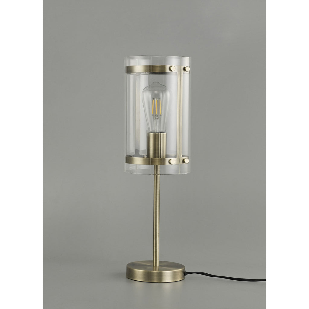 NL84349 Prince Table Lamp Antique Brass