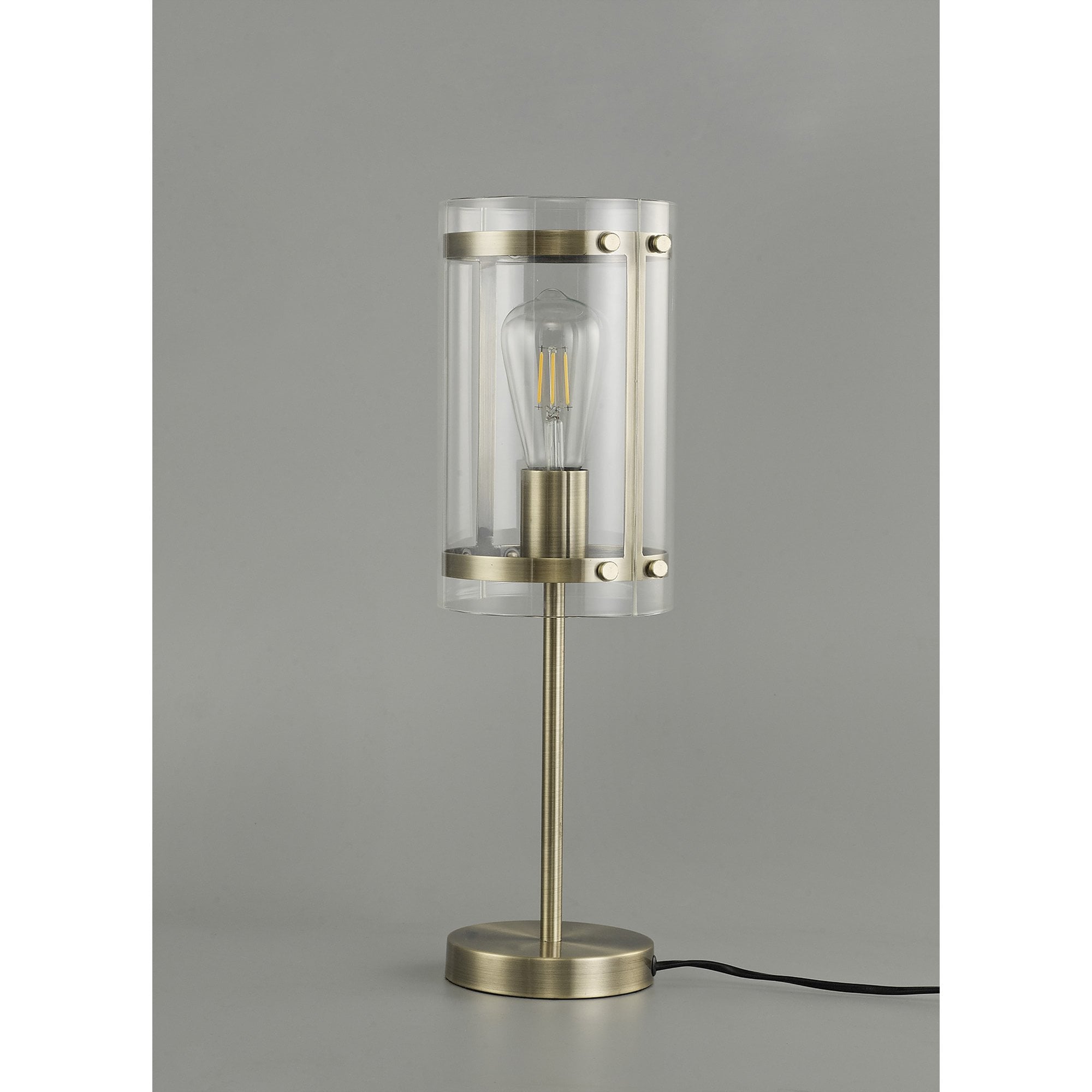 NL84349 Prince Table Lamp Antique Brass