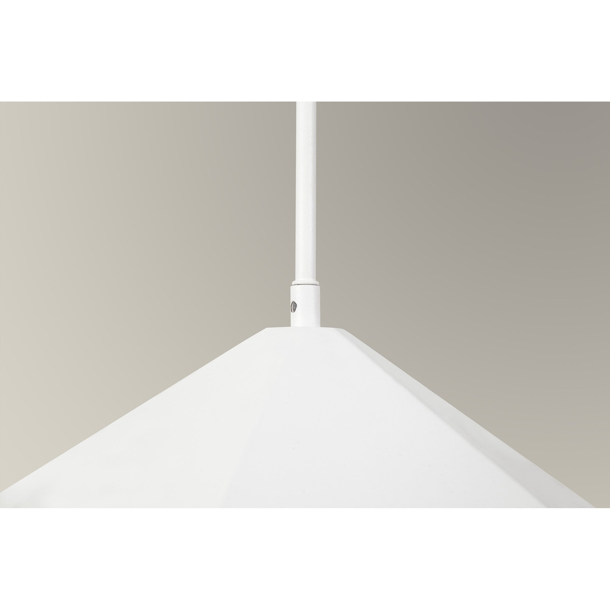NL84609 Isle Single Pendant AdjustableWhite/Silver Inner
