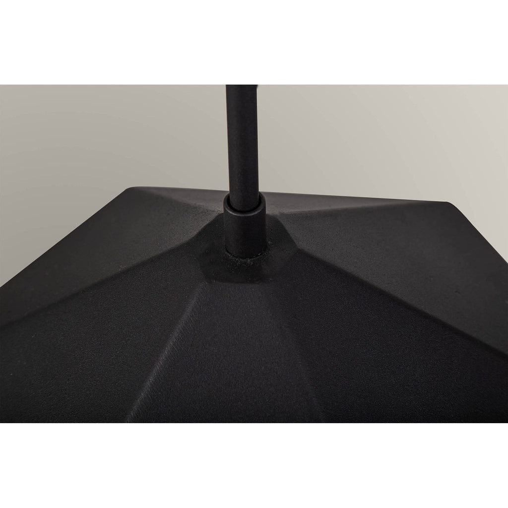 NL84619 Isle Single Pendant Adjustable Graphite/White Inner