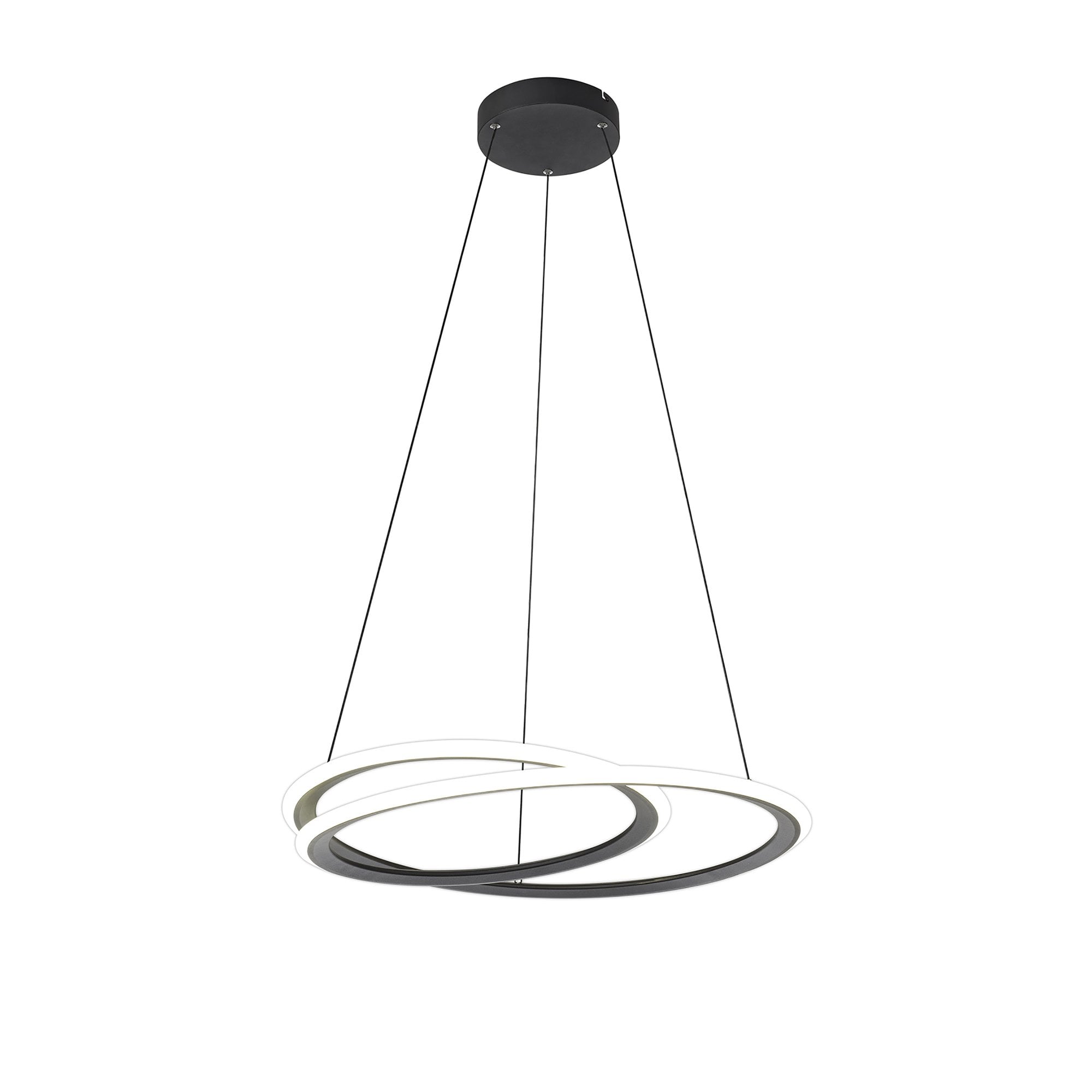 NL84629 Melisa LED Pendant 3 Step Dimming Black