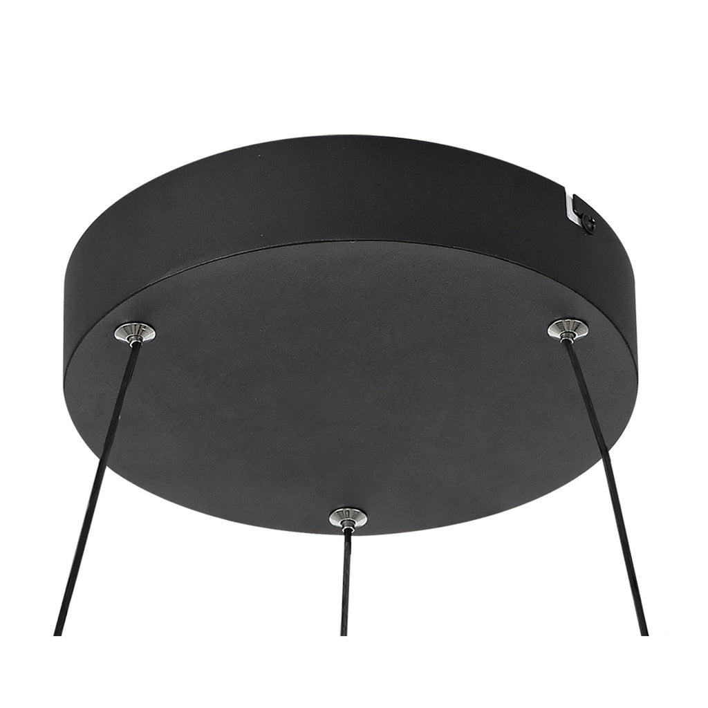 NL84629 Melisa LED Pendant 3 Step Dimming Black