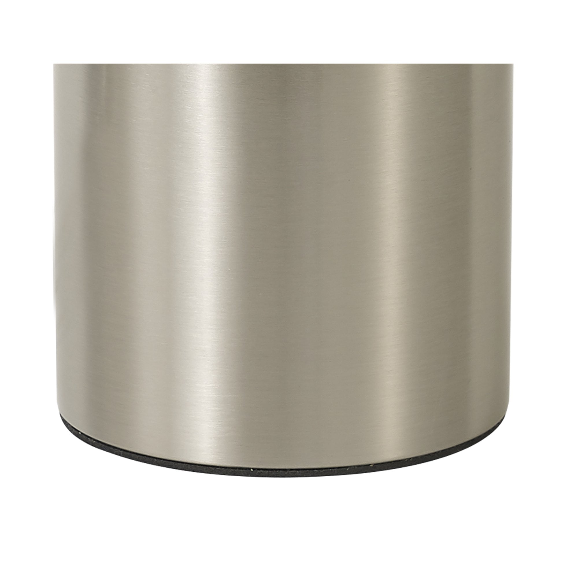 NL84659 Olivia Narrow Table Lamp Satin Nickel/Opal Glass