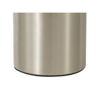 NL84669 Olivia Wide Table Lamp Satin Nickel/Opal Glass