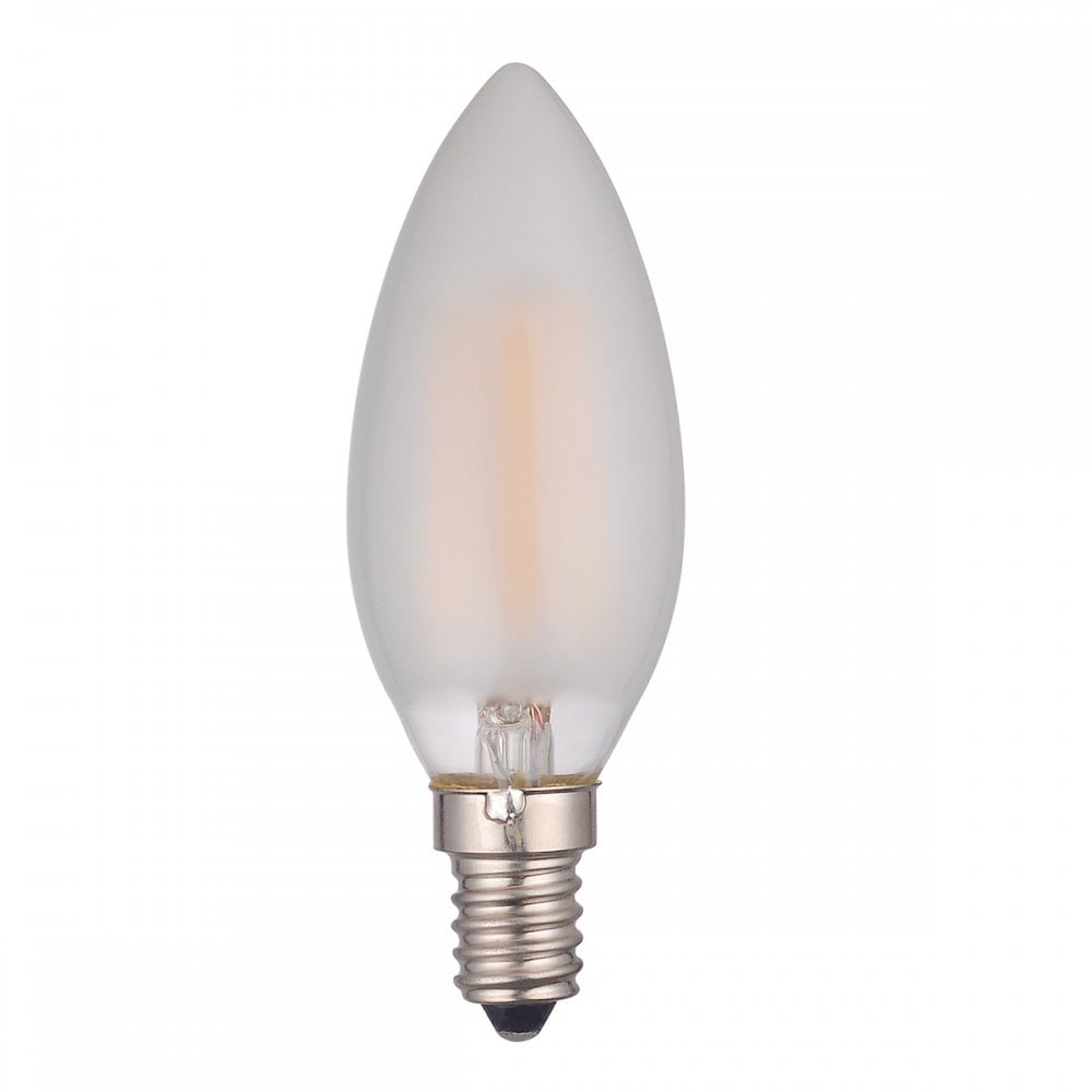 BUL-E14-LED-17-I E14 Candle 4w LED Single Bulb Warm White Non-dimmable