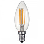 BUL-E14-LED-18-I E14 Candle 4w LED Single Bulb Cool White Dimmable