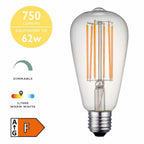 BUL-E27-LED-15-I E27 Rustika 7w LED Single Bulb Warm White Dimmable