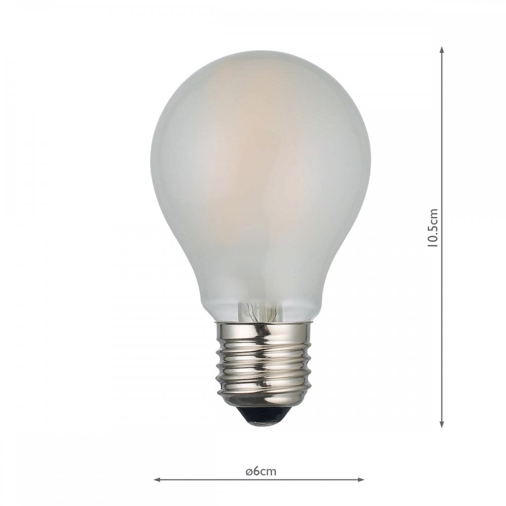 BUL-E27-LED-17-I E27 GLS 8w LED Single Bulb Warm White Dimmable