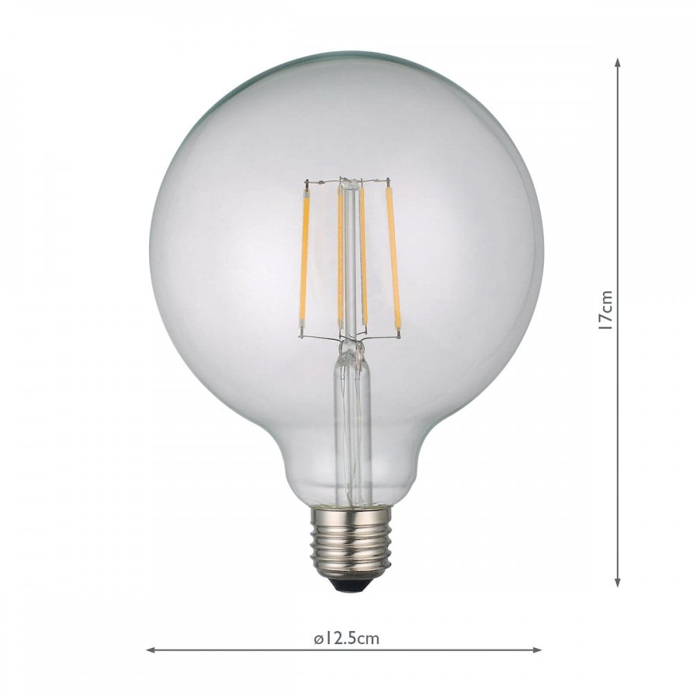 BUL-E27-LED-20-I E27 Globe 6w LED Single Bulb Warm White Dimmable