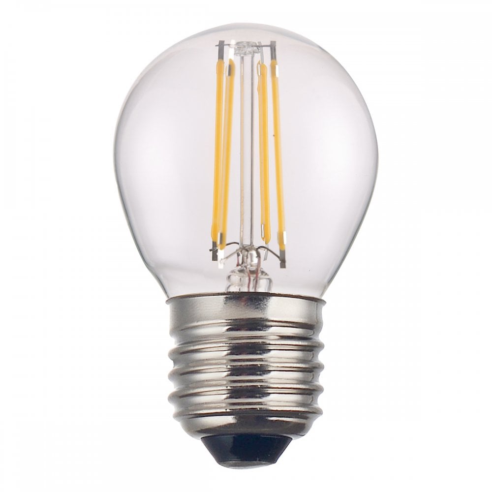 BUL-E27-LED-22-I E27 Golf Ball 4w LED Single Bulb Warm White Dimmable