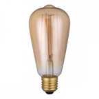 BUL-E27-LEDV-1-I E27 Vintage Rustika 4w LED Single Bulb Very Warm Dimmable