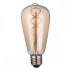 BUL-E27-LEDV-2-I E27 Vintage Rustika 4w LED Single Bulb Very Warm Dimmable