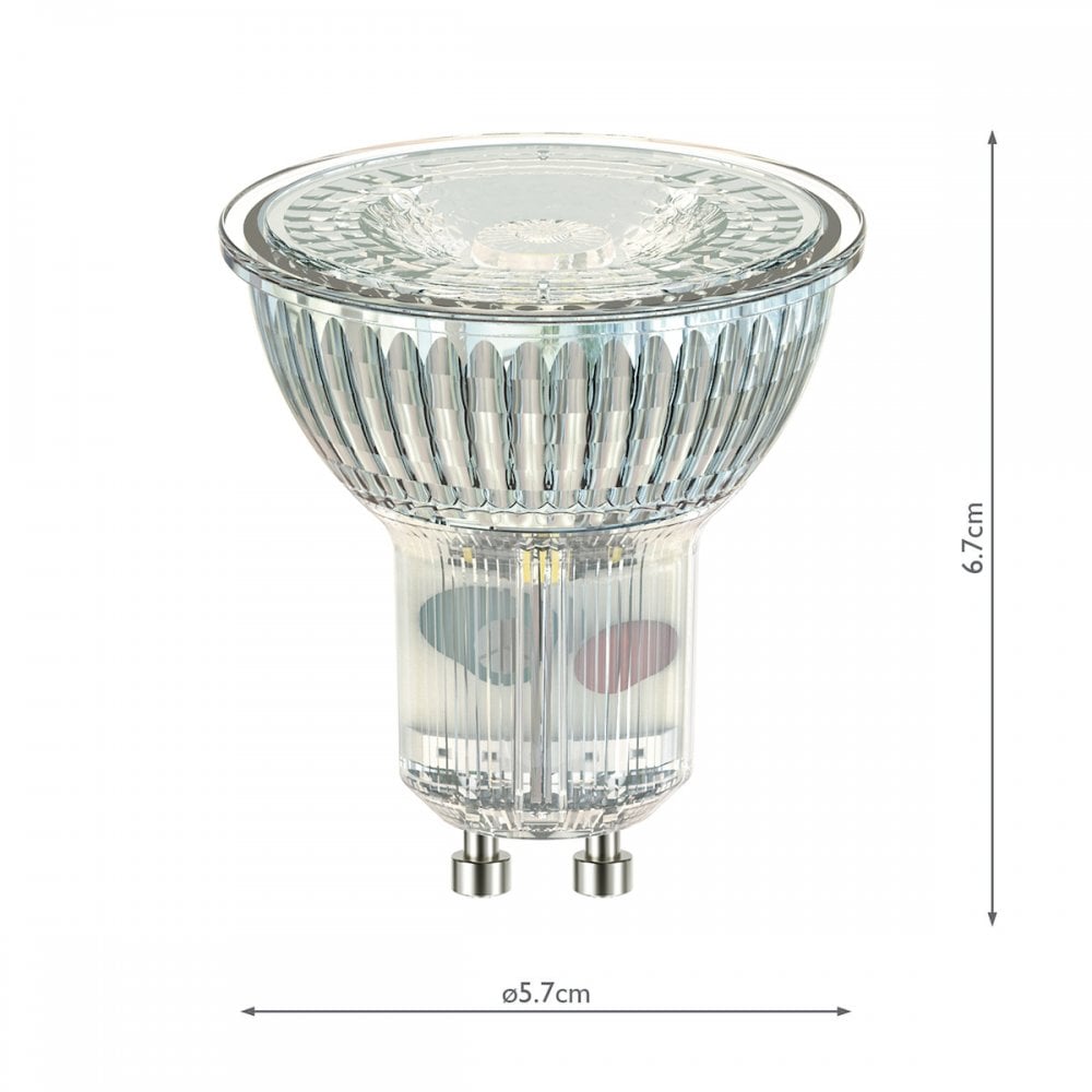 BUL-GU10-LED-8-I GU10 Reflector 5w LED Single Bulb Warm White Non-dimmable