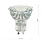BUL-GU10-LED-8-I GU10 Reflector 5w LED Single Bulb Warm White Non-dimmable