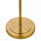 BOM4235 Bombazine 2 Light Table Lamp Natural Brass Opal Glass