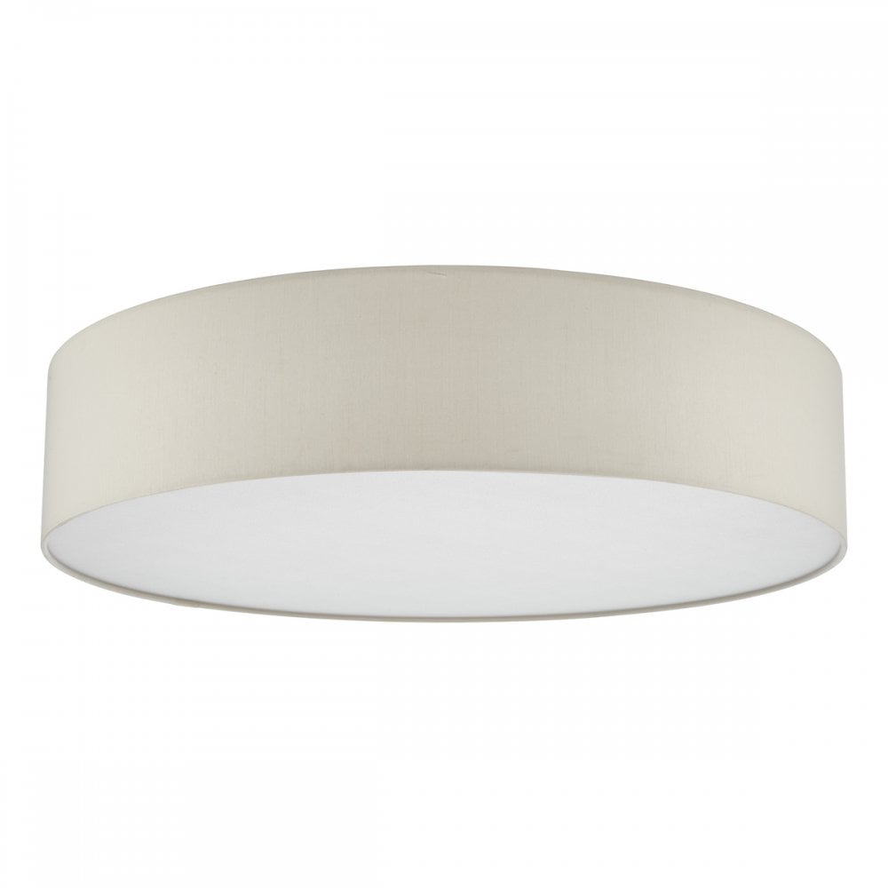 CIE4801 Cierro 6 Light Flush Taupe With Diffuser 80cm