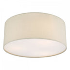 CIE5201 Cierro 3 Light Flush Taupe With Diffuser 40cm