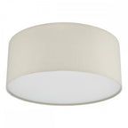 CIE5201 Cierro 3 Light Flush Taupe With Diffuser 40cm