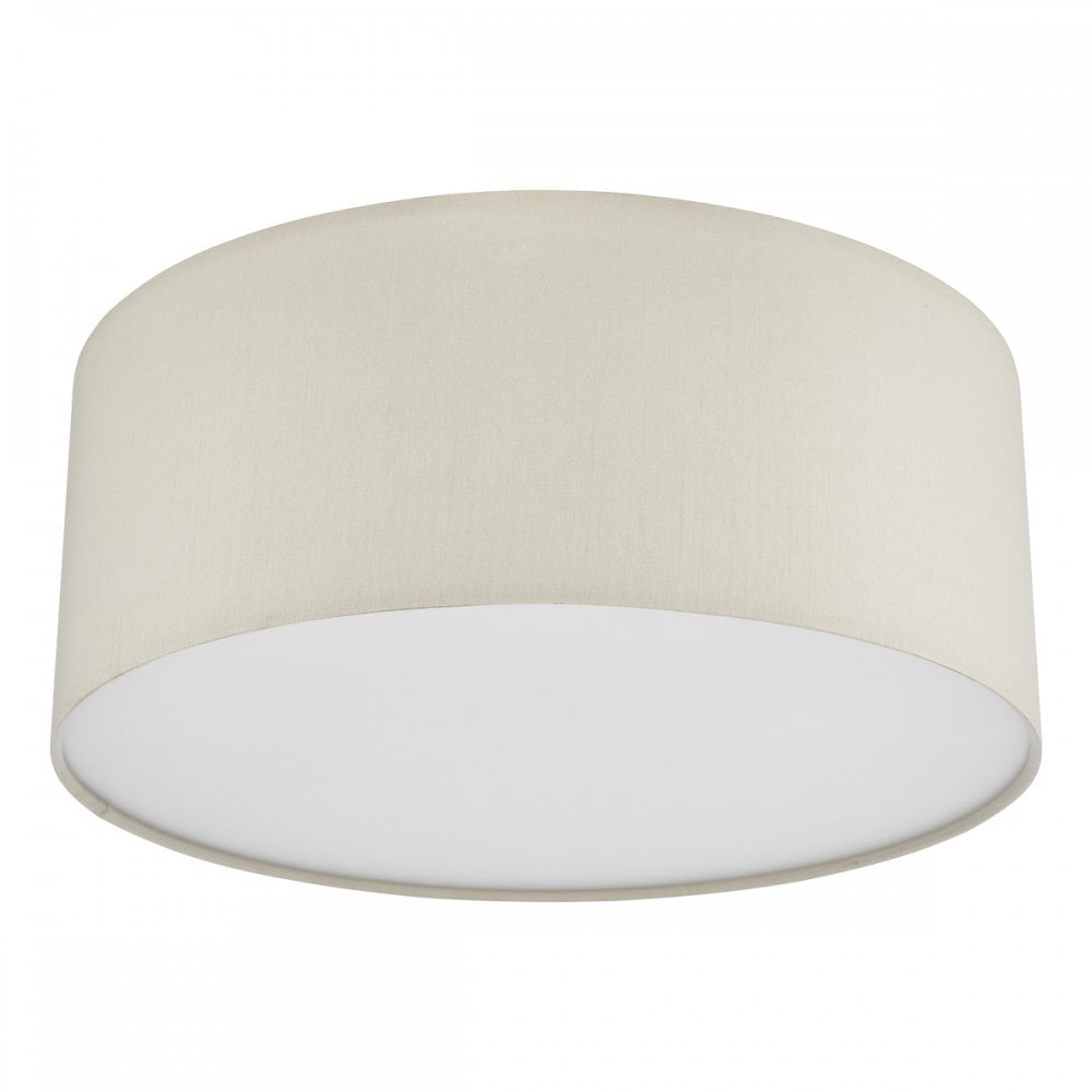 CIE5201 Cierro 3 Light Flush Taupe With Diffuser 40cm