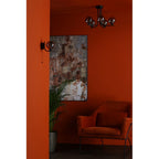 CRA0722-01 Cradle 1 Light Wall Light Matt Black Smoked Glass