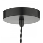 GAU0164 Gaucho 1 Light Single Pendant Black And Copper