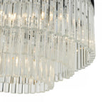 GIO0508 Giovana 5 Light Pendant Polished Chrome Clear Glass