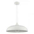 KAE012 Kaelan 1 Light Single Pendant White