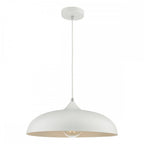 KAE012 Kaelan 1 Light Single Pendant White