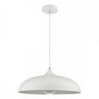KAE012 Kaelan 1 Light Single Pendant White
