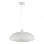KAE012 Kaelan 1 Light Single Pendant White