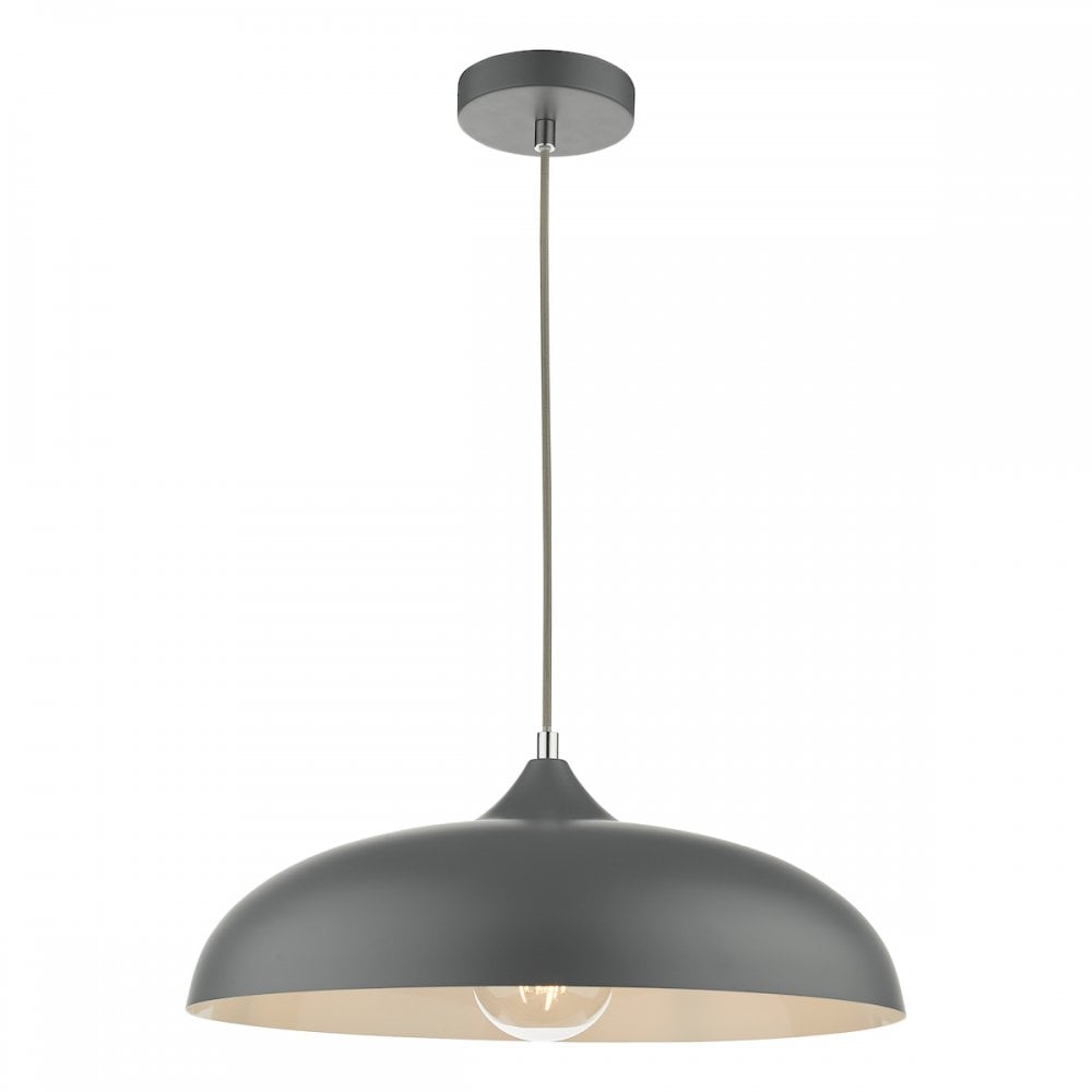 KAE0137 Kaelan 1 Light Single Pendant Graphite