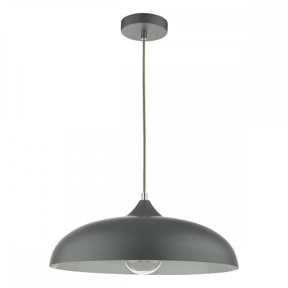 KAE0137 Kaelan 1 Light Single Pendant Graphite