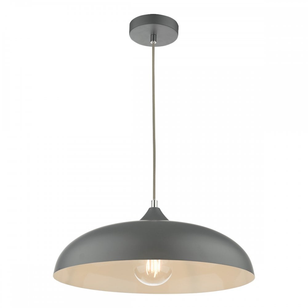 KAE0137 Kaelan 1 Light Single Pendant Graphite