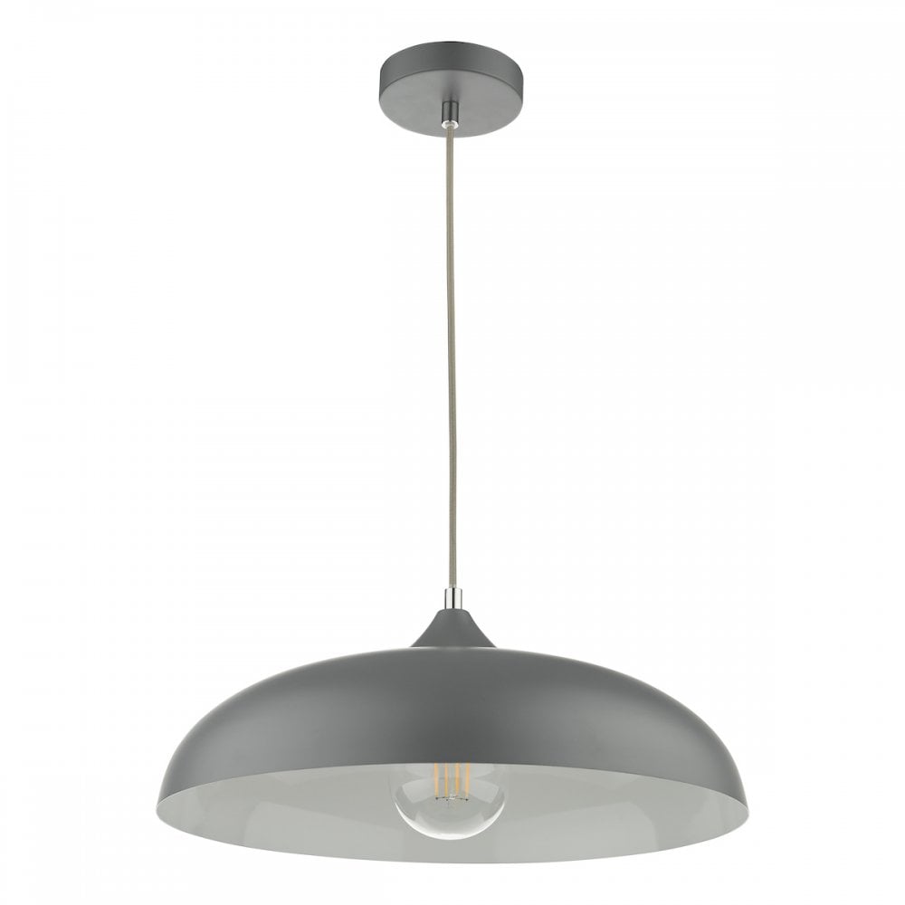 KAE0137 Kaelan 1 Light Single Pendant Graphite