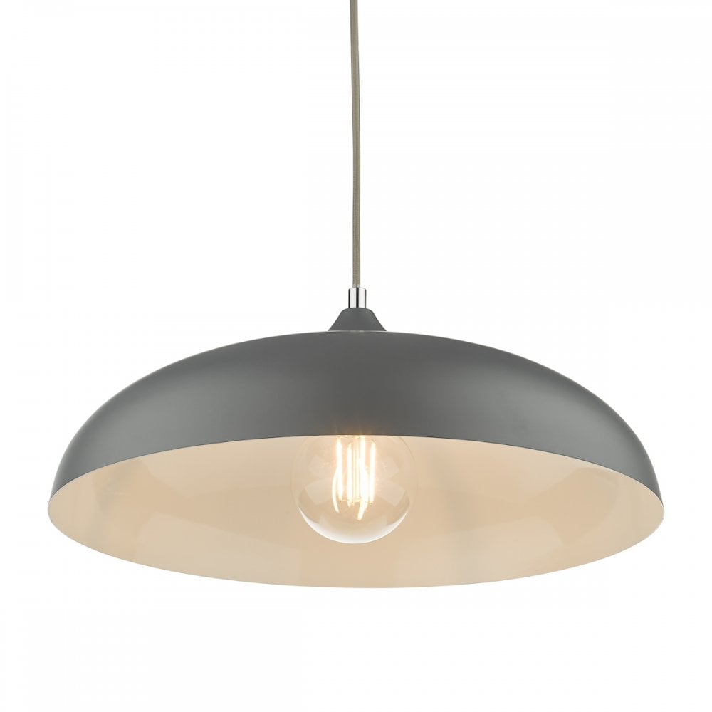 KAE0137 Kaelan 1 Light Single Pendant Graphite