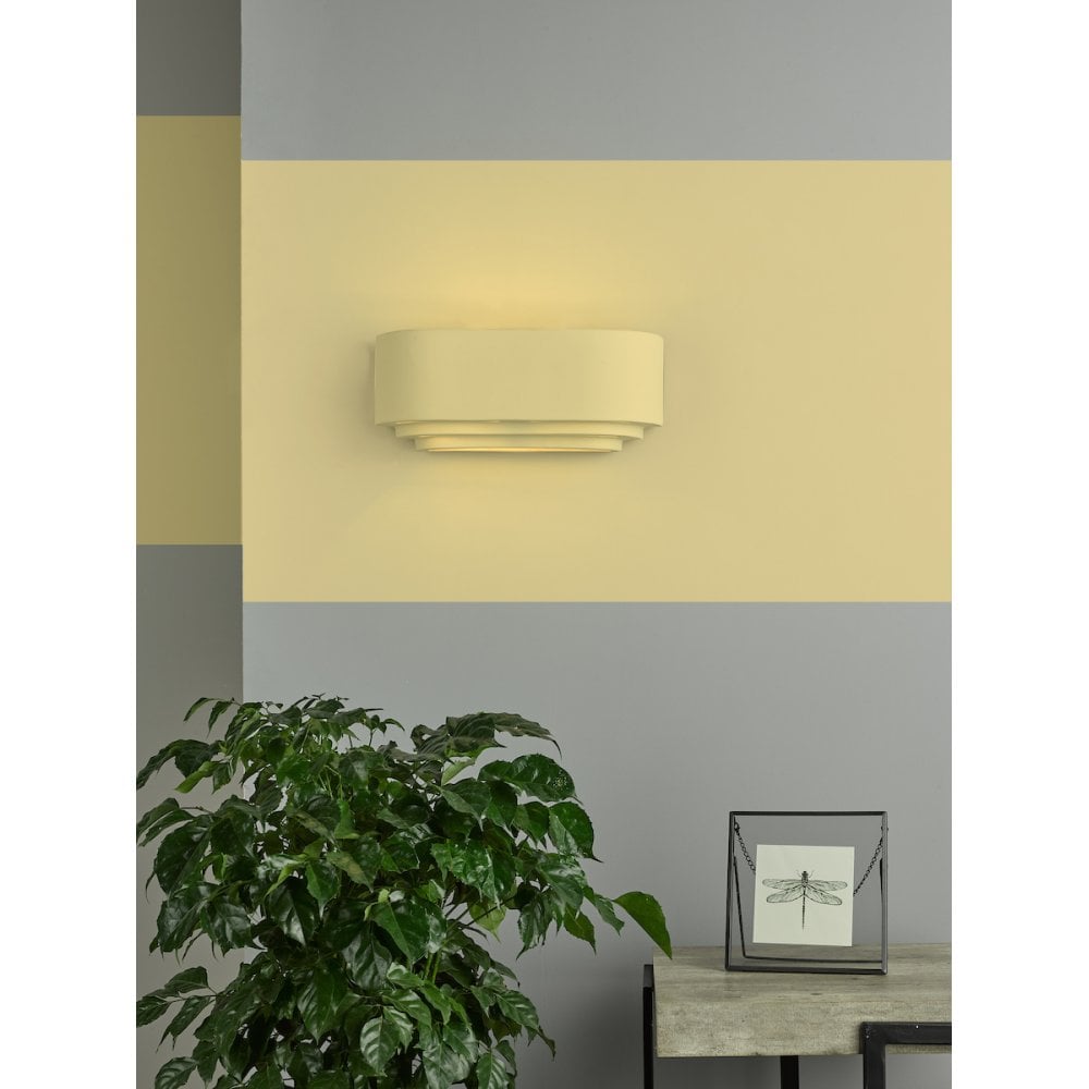 LAN372 Lando 1 Light Wall Washer White