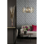 MYK0663 Myka 6 Light Pendant Brushed Bronze