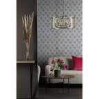 MYK0663 Myka 6 Light Pendant Brushed Bronze