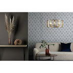 MYK0663 Myka 6 Light Pendant Brushed Bronze