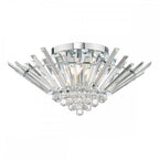 NIM5050 Nimbus 5 Light Flush Polished Chrome Crystal
