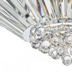 NIM5050 Nimbus 5 Light Flush Polished Chrome Crystal