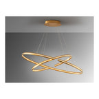 652043B Elipse LED Pendant Gold Opal Dimmable