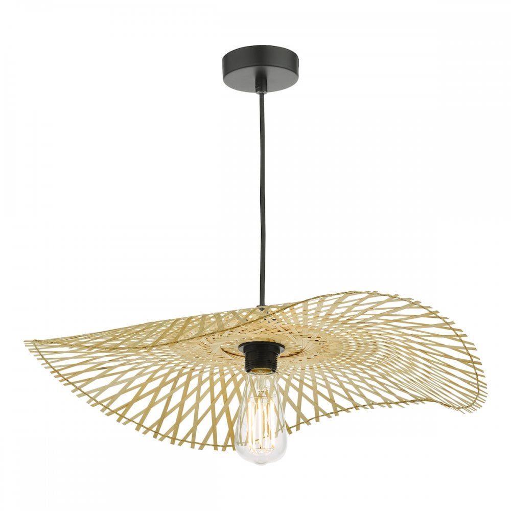DEJ6529 Deja Easy Fit Pendant Natural Rattan
