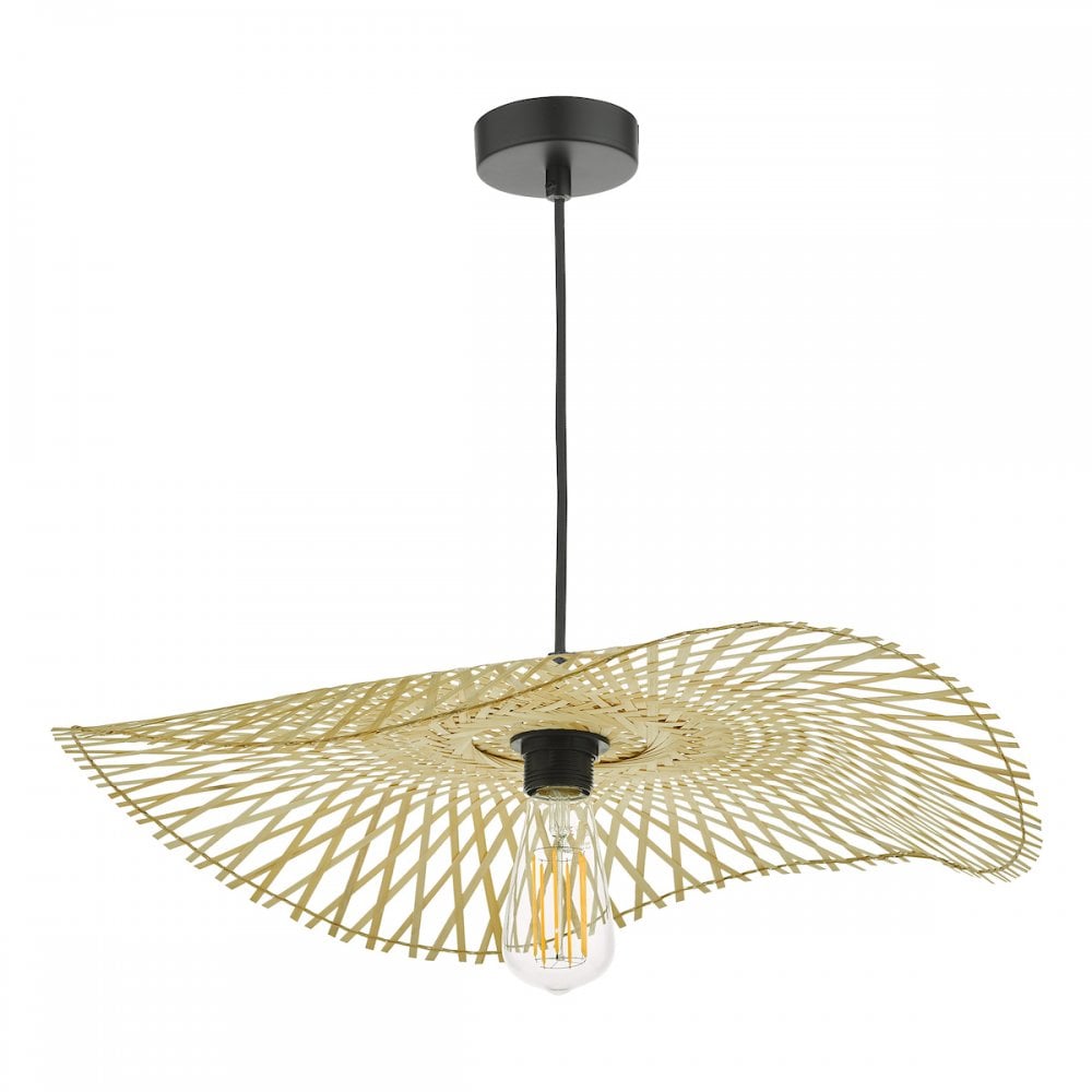 DEJ6529 Deja Easy Fit Pendant Natural Rattan